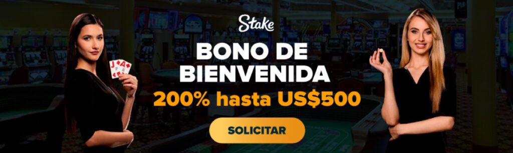 stake bono bienvenida casino colombia