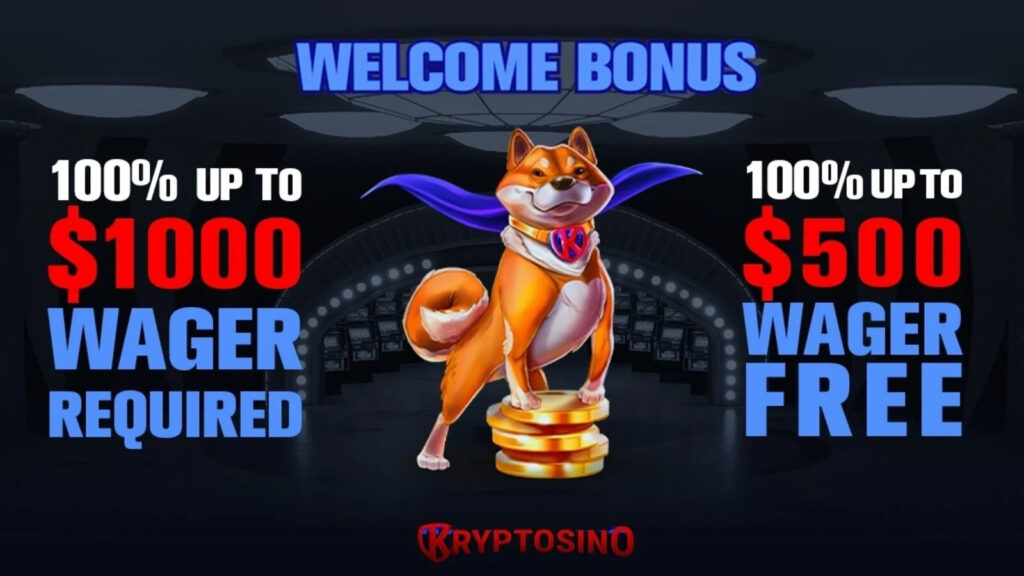 kryptosino casino bonus