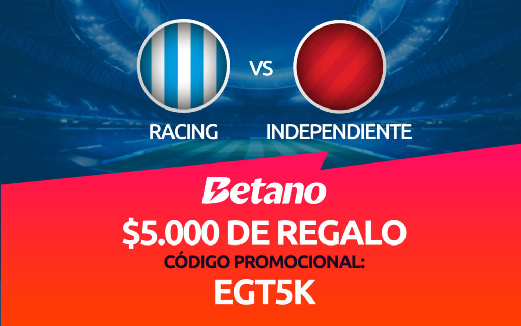 racing independiente betano