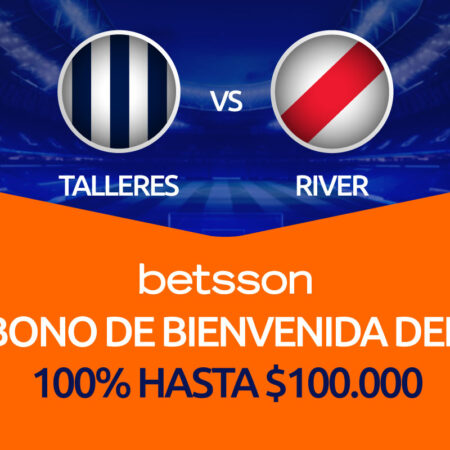 Talleres vs River Plate | Bono de Bienvenida en Betsson